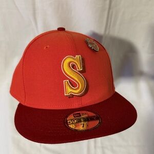 New Era Outer Space Limited Seattle Mariners Fitted 7 1/4 Cap Special Pin 5950